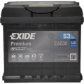 EXIDE Premium Carbon Boost 2.0 6СТ-53Ah АзЕ 540A (EN) EA530