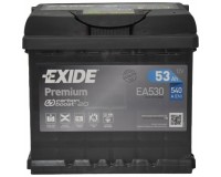 EXIDE Premium Carbon Boost 2.0 6СТ-53Ah АзЕ 540A (EN) EA530
