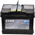 EXIDE Premium Carbon Boost 6СТ-61Ah АзЕ 600A (EN) EA612