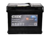 EXIDE Premium Carbon Boost 2.0 6СТ-64Ah АзЕ 640A (EN) EA640