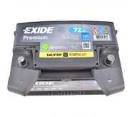 EXIDE Premium Carbon Boost 6СТ-72Ah АзЕ 720A (EN) EA722