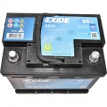 Акумулятор EXIDE START-STOP AGM 60Ah Ев (-/+) (680EN) EK600