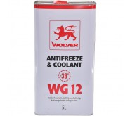 Wolver Antifreeze & Coolant WG12 G12 червоний -38 °C 5 Л