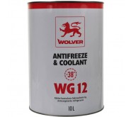 Wolver Antifreeze & Coolant WG12 G12 червоний -38 °C 10 Л