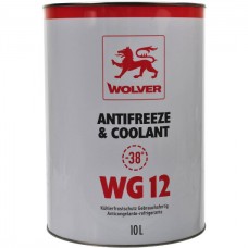 Wolver Antifreeze & Coolant WG12 G12 червоний -38 °C 10 Л