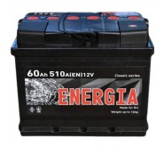 Акумулятор Energia 6 CT-60-L Classic +/-