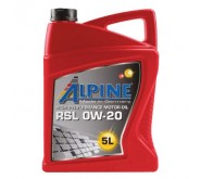 ALPINE 0W-20 RSL ACEA:C5/C6 5 Л