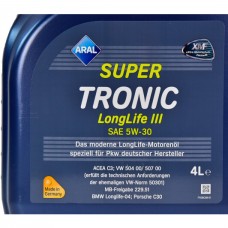 Моторное масло Aral SuperTronic LongLife III 5W-30 4л.