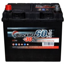 Акумулятор BlackMax 6СТ-60Ah Аз ASIA 540A (EN) B4025