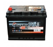 BlackMax 6СТ-70Ah Аз ASIA 620A (EN) B4027