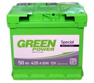 Акумулятор GREEN POWER 6СТ-50Ah Аз 420A (EN)