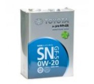 Toyota Motor Oil 0w20 SN 4л