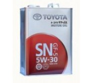 TOYOTA MOTOR OIL SN/GF-5 5W-30 4 литра