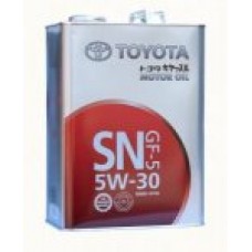 TOYOTA MOTOR OIL SN/GF-5 5W-30 4 литра