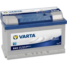 Акумулятор VARTA Blue Dynamic E43 6СТ-72Ah АзЕ 680A (EN) 572409068