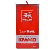 Олива WOLVER Super Traffic 10W-40, API SJ/CF-4 5л