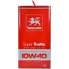 Олива WOLVER Super Traffic 10W-40, API SJ/CF-4 5л