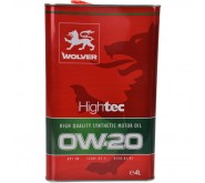 Олива WOLVER HIGHTEC 0W-20, API SN/CF 4л 