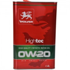 Олива WOLVER HIGHTEC 0W-20, API SN/CF 4л 