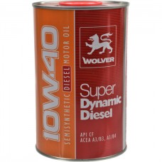 Олива WOLVER Super Dinamic Diesel 10W-40, API CF 1л 