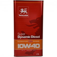 Олива WOLVER Super Dinamic Diesel 10W-40, API CF 5л 